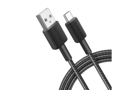 Anker 322 USB cable 0.9 m USB A USB C Black